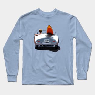 Surf Holiday Drawing Long Sleeve T-Shirt